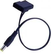 ARTIBETTER Small Size Light Power Cable Led Controller 5521 Connector Black Compatible for Chassis Lights