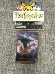 Pokemon TCG Charizard Card Sleeves 64 Count Limited Edition New Sealed