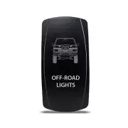 Rocker Switch Toyota Land Cruiser 60 Series Off-Road Lights Symbol - Blue LED
