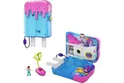 Polly Pocket Playset, Travel Toy with 2 Micro Dolls, Boat Water Play Accessories, Pocket World Sweet Sails Cruise Ship Compact