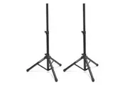 2x Samson Audio SP50P Aluminum Stand Holder Mount for Music Speaker Speakers BLK