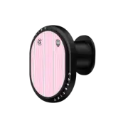 PowerThru Wireless Car Charger Wireless Car Charger MagSafe Compatible Pink Jersey