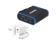 Kings 36Ah Lithium Portable Power Pack 100W USB C LiFePO4+ 65W USB Charger