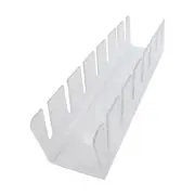 Cutting Head Storage Solution Plastic Rack Convenient Cutting Plate Organizer