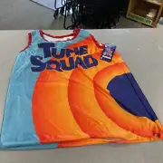 Space Jam New Legacy Adult M uniform Halloween Costume tank only Tune Squad
