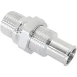 Aeroflow Billet Bulkhead Inserts #10 ACfitting to 5/8" Barb Polished - AF88-2012
