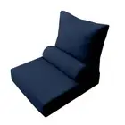 AD101 Large Knife Edge Outdoor Deep Seat Back Rest Bolster Insert Slip Cover Set