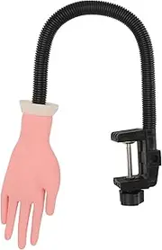 OHPHCALL 1Pc practice hands artificial false nails manicure practice hands hand tools hand model bracket bendable Mannequin Hand human body nail hand hand strap practice tools