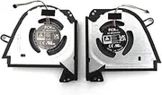 KGIGIBE Replacement CPU & GPU Cooling Fan for Asus ROG Zephyrus G15 GA503R GA503RM GA503RS GA503RW Series Laptop Left + Right One Pair Fan DC12V 1A