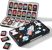 Game Storage Case for 24 Nintendo Switch Games, Switch Game Card Case - Space Theme