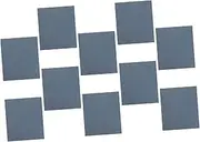 HAPINARY 10 Sheets Bird Cage Liner Sand Sheets for Bird Cage Pad Bird Accessory Gravel Paper