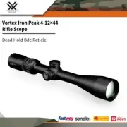 Vortex Iron Peak Copperhead 4-12×44 Rifle Scope Dead Hold Bdc Reticle #voirp412