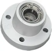 NFGEGPKPHA Flange Round Bearings with Housing Aluminum Flange Type Double Bearing Seat Assembly with Buckle Type dia3mm-50mm(MT174S,6206ZZ-L50-D30)