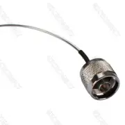 3x N Male to exposed end None/Raw pigtail Semi-Flexible cable RG405 .086 " 20cm
