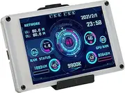 3.5inch USB Mini Screen AIDA64 Computer Temperature Monitor Display for RasPi LinuxWindows, Dual USB IPS PC Sensor Panel CPU GPU HDD Data Monitor Secondary Sub Screen