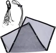 BCOATH 2Sets Dog Car Barrier Net Durable Pet Mesh Fence for Vehicle Safety Easy Installation for Backseat Use Prevents Pet Distraction While Driving
