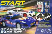 Scalextric "GT America" 1/32 Start Slot Car Race Set- 5 Circuts- C1411T