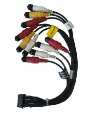 RCA Cable for Kenwood KVT512 and KVT514 Front/Rear Sub AV in AV out and Camera