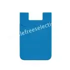 Silicone Mobile Phone Back Card Holder Wallet 3M Stick On Adhesive Cash Pocket