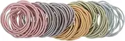ULDIGI Elastic Hair Ropes for Girls 100pcs Hair Bands Comfortable Stretchy Ponytail Holders for Girls Basic Fashionable
