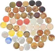 Angoily 1Bag Unique Ceramic Pebble Stones for DIY Crafts Irregular Shaped Tile Making Material for Home Decoration Garden Paths and Creative Projects