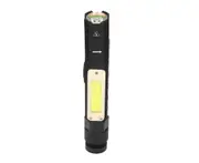USB Charging LED High Bright Flashlight Aluminum Alloy Waterproof Torch for Outdoor(3 lights)