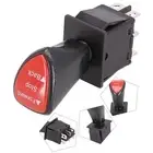 Elegant Design Slide Rocker Switch Position Number DPDT Latching 6 Pin