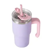 600ml Purple Tumbler with Handle