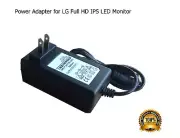 AC Adapter Power Supply for LG UltraWide 29" Monitor 29WK50S 29WK50S-P