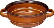 Gratin Dish, Ameline Two-Handed Multi-Purpose Pot, 6.9 x 5.3 x 2.0 inches (17.5 x 13.5 x 5.2 cm), Western Tableware, Cafe, Restaurant, Coffee, Commercial Use, Hotel