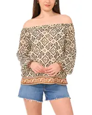 Vince Camuto Printed Top
