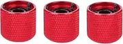 Electric Guitar Top Hat Knobs Volume Tone Control Knob Audio Switch Knobs Red Set of 3 for Music Lovers