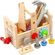 SUPVOX 1 Set Tool Playset Educational Hand Held Toolbox for Creative Pretend Play Enhance Repair Skills and Imagination