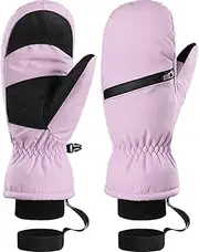 [LeoLeozz] Winter Ski Gloves,Waterproof Winter Gloves Snowboarding Gloves Mittens | Snowboard Gloves Anti-Slip Cold Weather Winter Gloves for Men Women