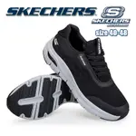 加大碼 40-48 男式戶外休閒跑鞋網眼透氣休閒運動鞋 *SKECHERS_ 男士運動鞋