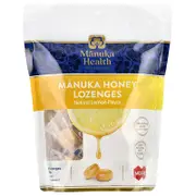 Manuka Health, Manuka Honey Lozenges, Natural Lemon, 58 Lozenges