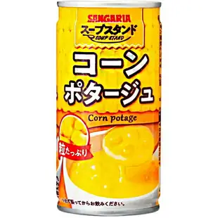 《 Chara 微百貨 》 日本 朝日 ASAHI POKKA 伊藤園 罐裝 玉米濃湯 朝日 易開罐 罐頭 罐 朝日