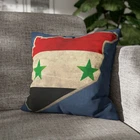 CUSHION COVER PILLOW CASE|SYRIA NATIONAL COUNTRY FLAG