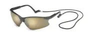 Gateway Scorpion Mocha Mirror Ballistic Safety Glasses Ratcheting Sun W/Cord