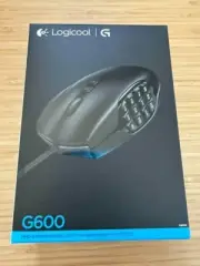 Logitech G600 MMO Gaming Mouse, RGB Backlit, 20 Programmable Buttons Japan NEW