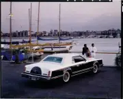 1979 Lincoln Continental Mark V Bill Blass car advertising OLD PHOTO
