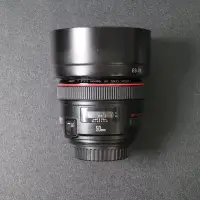 在飛比找Yahoo!奇摩拍賣優惠-Canon佳能50mm F1.2 L USM人像王二手單反鏡