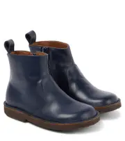 [PePe] PèPè Softy leather ankle boots UK 11 blue