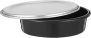 Pizza Pan with Lid: Aluminum Alloy Pizza Pan Non-Stick Round Pie Cake Plate Cake Tray for Oven Baking Home Kitchen Restaurant 6 Inch