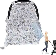 Jiimhte Stroller Sun Shade - Crib Sunshade - Breathable Baby Car Seat Sun Protector Canopy Sunshade for Stroller Accessories
