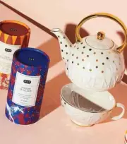 Anthropologie Teapot Cup SWEET SENTIMENTS Stacking YOURE MY CUP OF TEA Set NIB