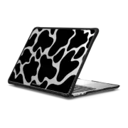 MacBook Air 13-inch (M2 - M4) Impact Case Black Cow Print by Corey Paige Designs