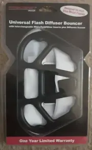 Universal Flash Diffuser Bouncer By Precision Design New In Original Packaging