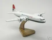 Vickers Vanguard Cargo Airplane Desktop Kiln Wood Model Large Free Shipping