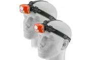 2PK Doss 3W LED Spotlight Headlight Head Light Torch Lamp Camping Hiking Bike
